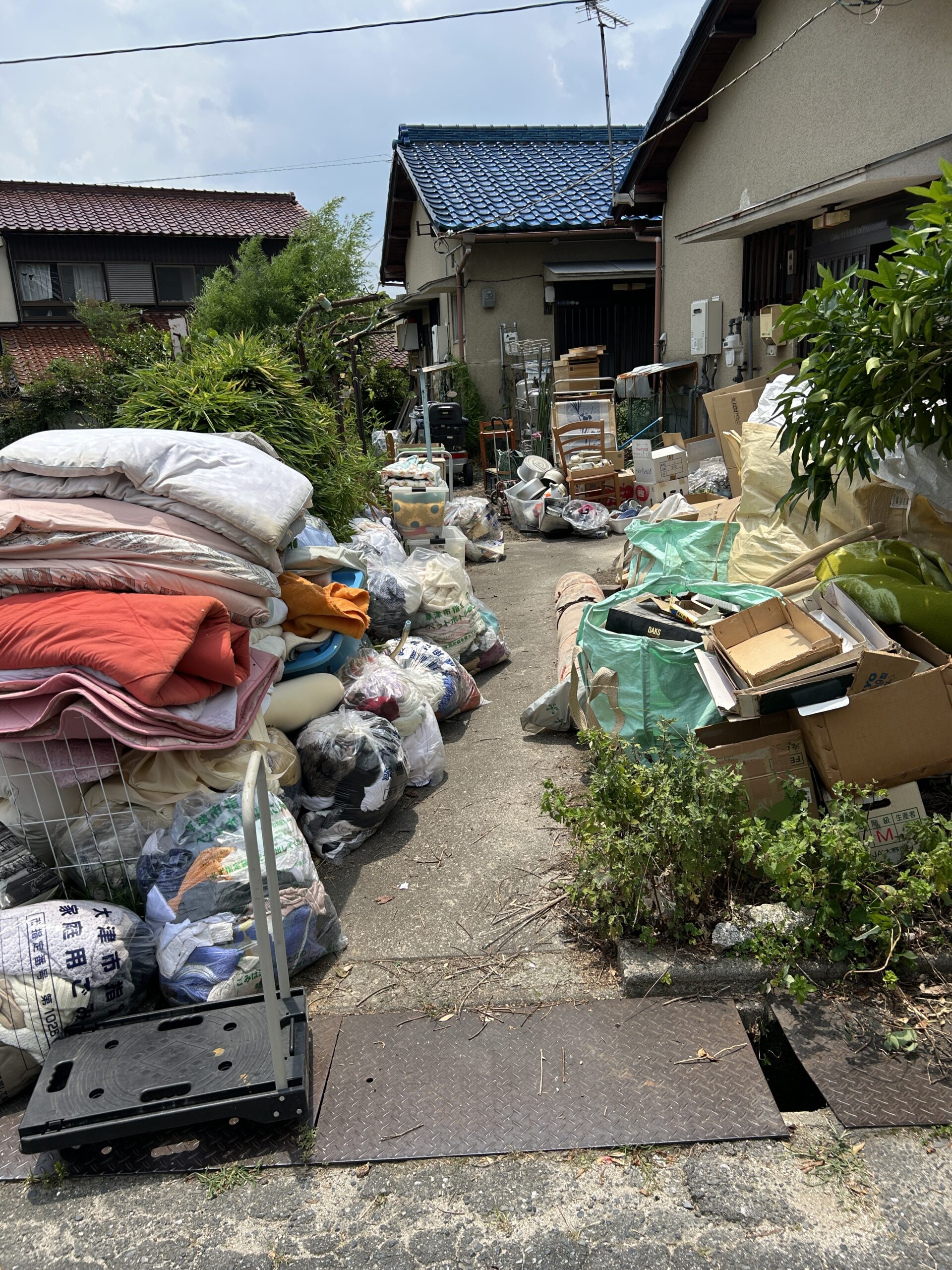 遺品整理 作業前 滋賀県大津市高砂町