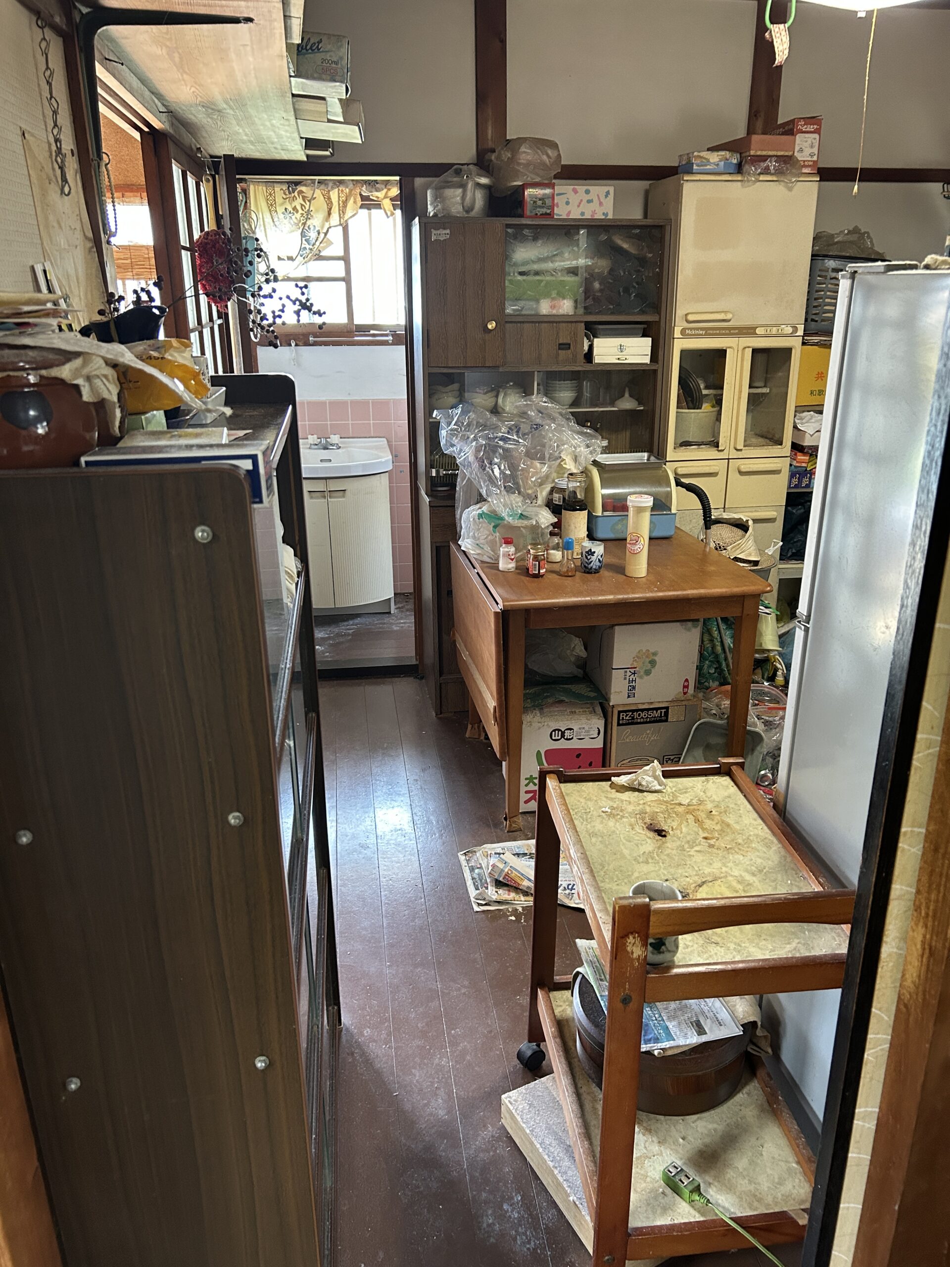 遺品整理 作業前 滋賀県大津市高砂町